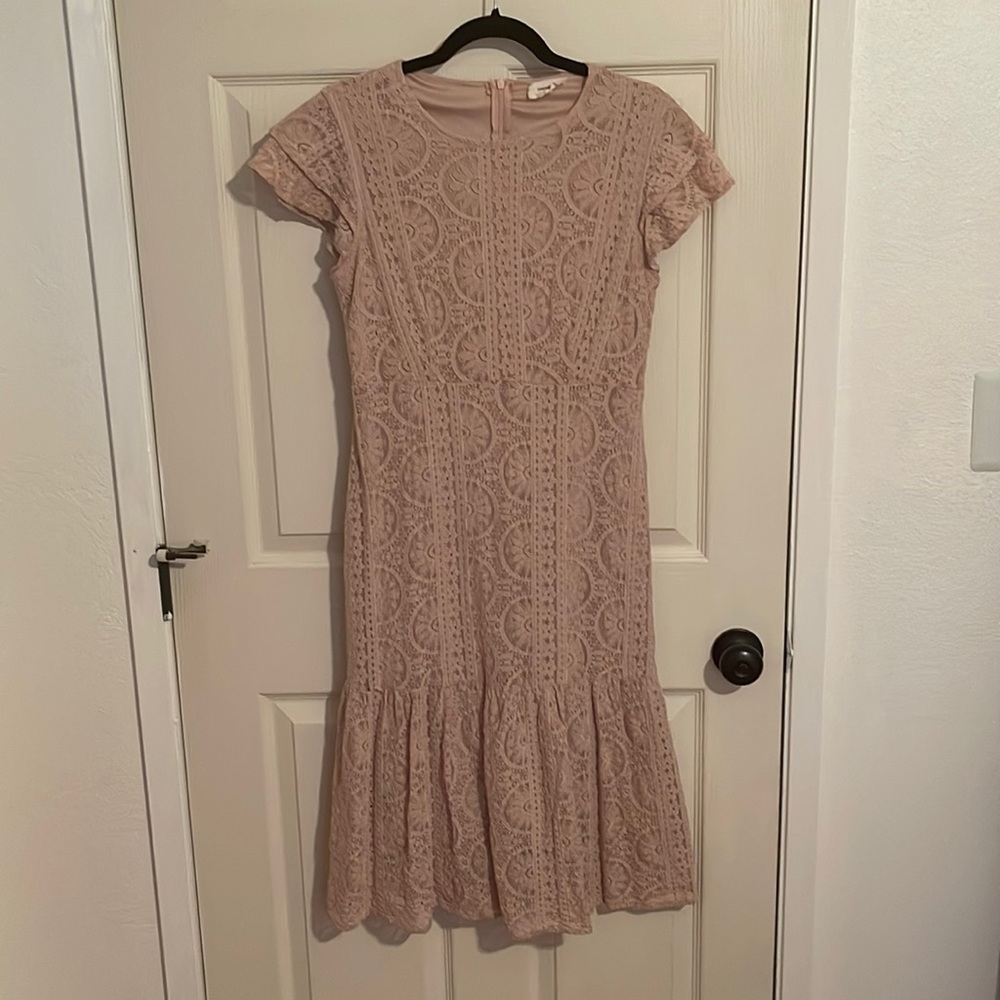 Orange Creek. Pink Dress. Size M.